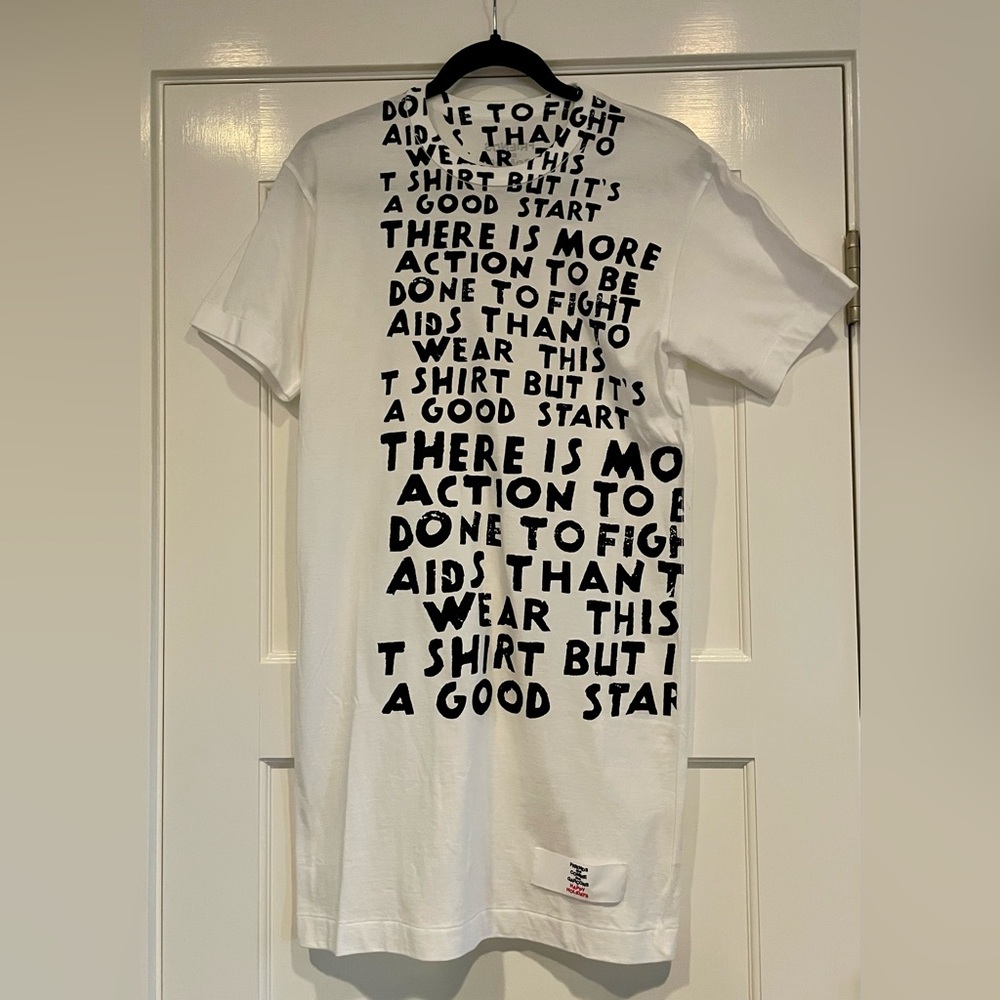 Maison Margiela‎ and Comme des Garcons AIDS Campaign Shirt - 2018
